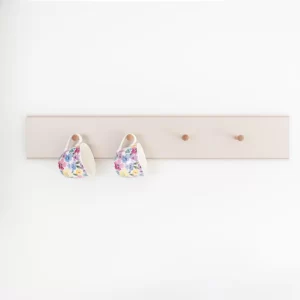 Shaker Peg Rail - Classic/Tall style in Elephant's Breath
