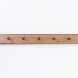 Solid Oak Shaker Peg Rail for Mugs, Coats, Tea Towels, Utensils - Image 2