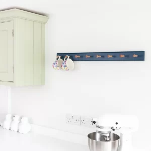Solid Oak Shaker Peg Rail for Mugs, Coats, Tea Towels, Utensils - Image 10