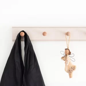 Solid Oak Shaker Peg Rail for Mugs, Coats, Tea Towels, Utensils - Image 5