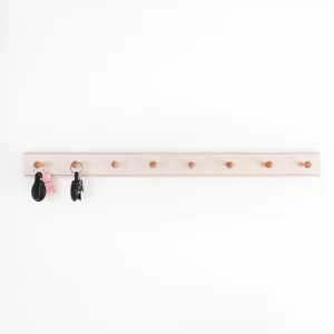 Solid Oak Shaker Peg Rail for Mugs, Coats, Tea Towels, Utensils - Image 7